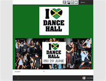 Tablet Screenshot of ilovedancehall.com.au